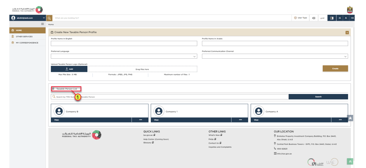 UAE Corporate Tax Registration 